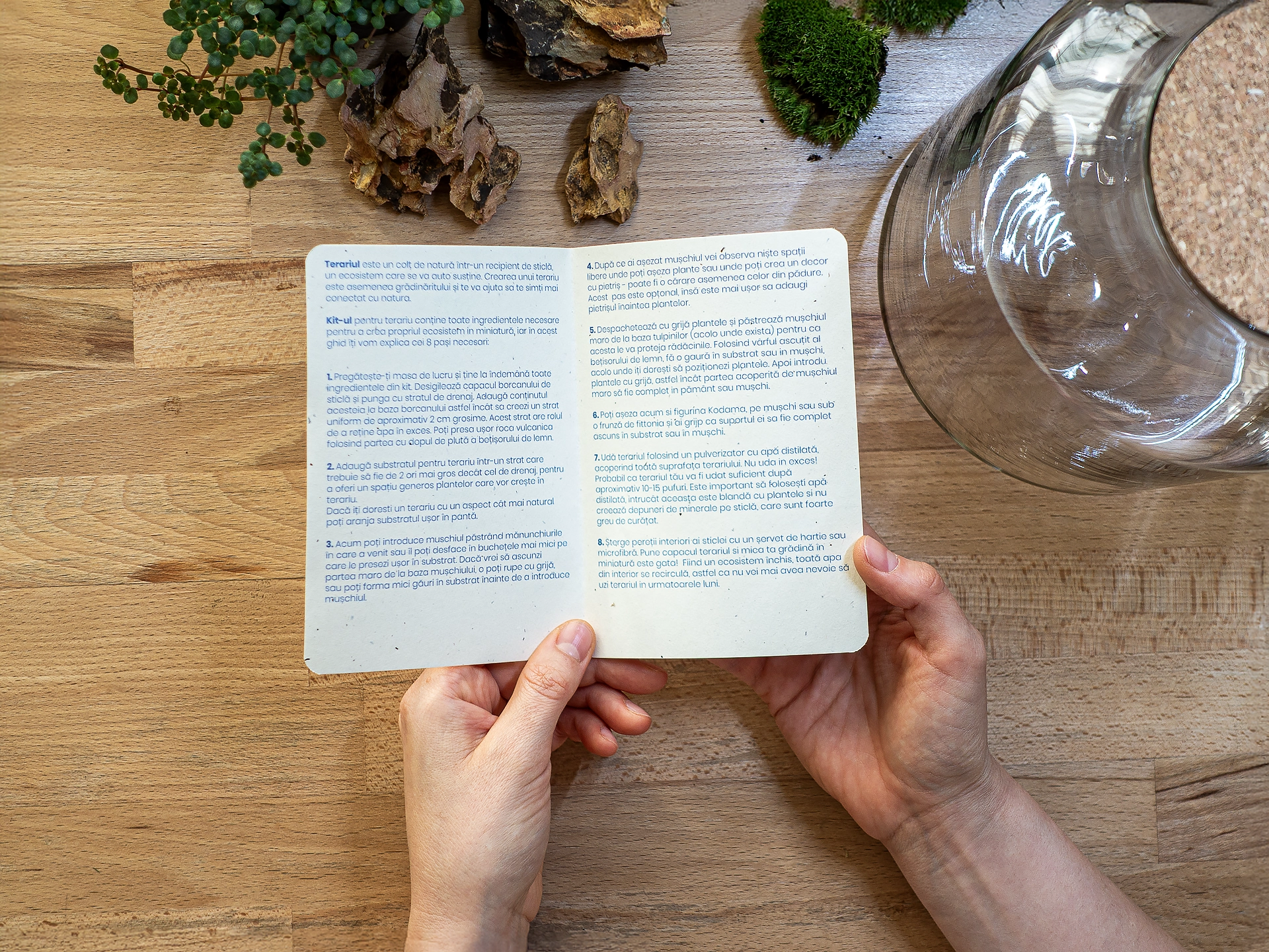 instructiuni Kit pentru terariu M 01