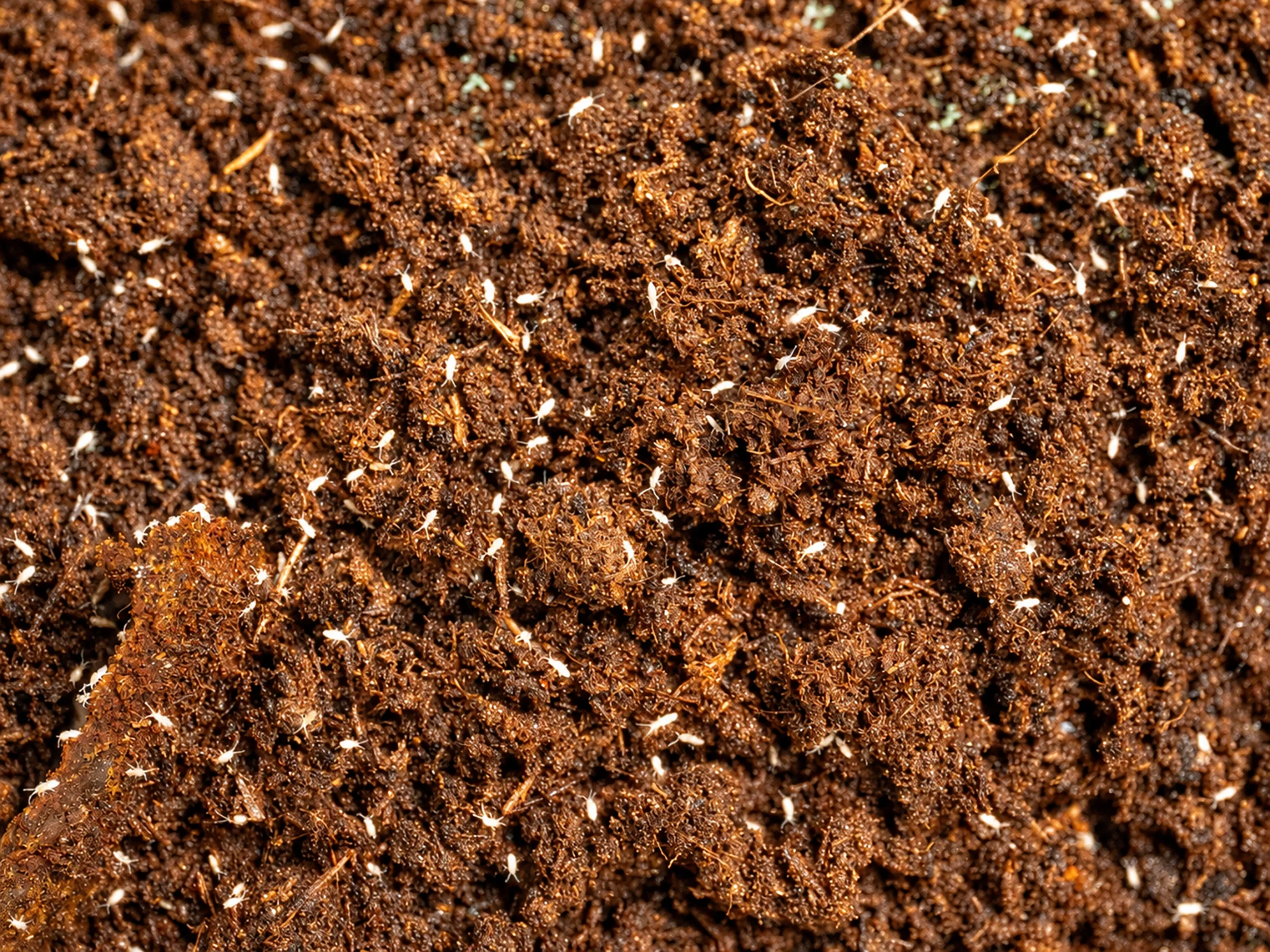 Cultura de springtails colembole bioactive pentru terarii inchise